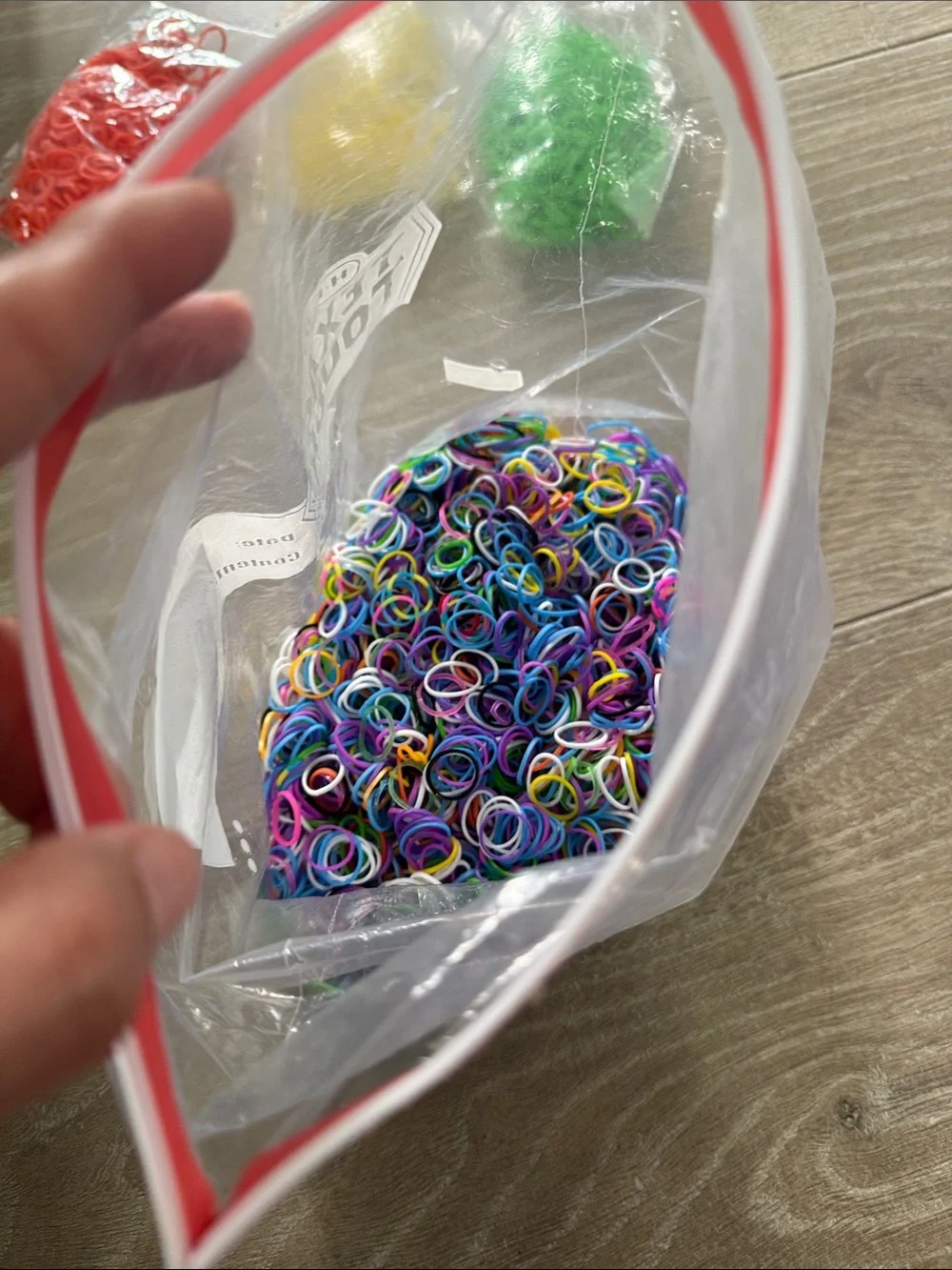 Assorted Rainbow rainbow loom bands